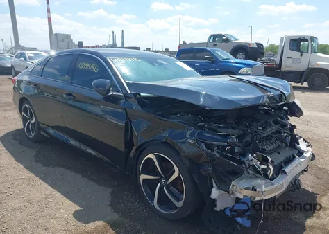 2018 Honda Accord Sport из США, поврежденный, VIN 1HGCV1F31JA225708